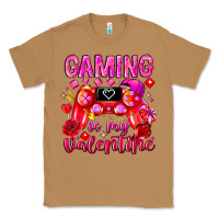 Toasted Coconut Gaming is My Valentine Classic Tee - CowhideDigitalArt