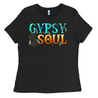 Black gypsy soul Ladies Tee - texasbilliewilder