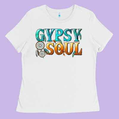 Gypsy Soul Ladies Tee Designed By Texasbilliewilder