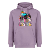 Lavender monster truck happy easter Heavyweight Hoodie - Artiststas