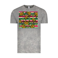 Cloud Rock sunflower cactus Vintage Tee - JahusDesignShop