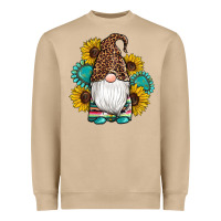 Mushroom western gnomes sunflowers gemstones leopard serape cowhide glitter Heavyweight Sweatshirt - Artiststas