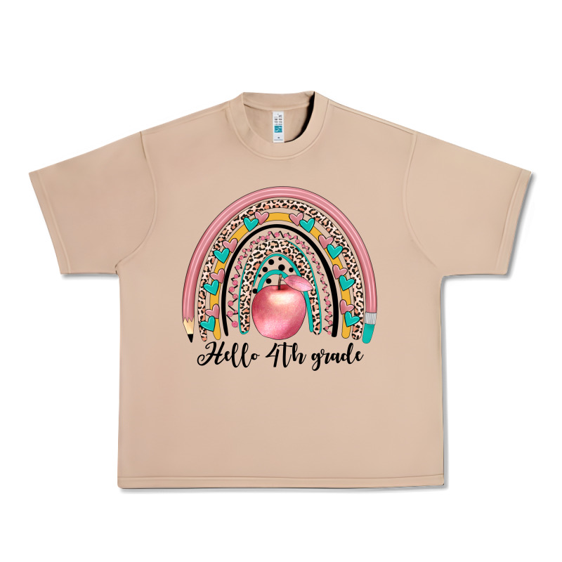 Hello 4th Grade Urban Heavy Tee by JahusDesignShop | Teevron