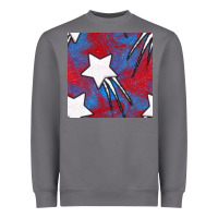 Storm Glitter 4th Of July Seamless Pattern Heavyweight Sweatshirt - BundleAndBundleShop