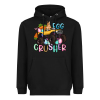 Black egg crusher monster truck easter Heavyweight Hoodie - Artiststas