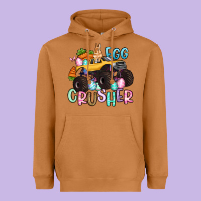 Egg Crusher Monster Truck Easter Heavyweight Hoodie Designed By Artiststas