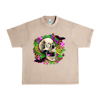 French Oak halloween skull Urban Heavy Tee - AdoDesignShop