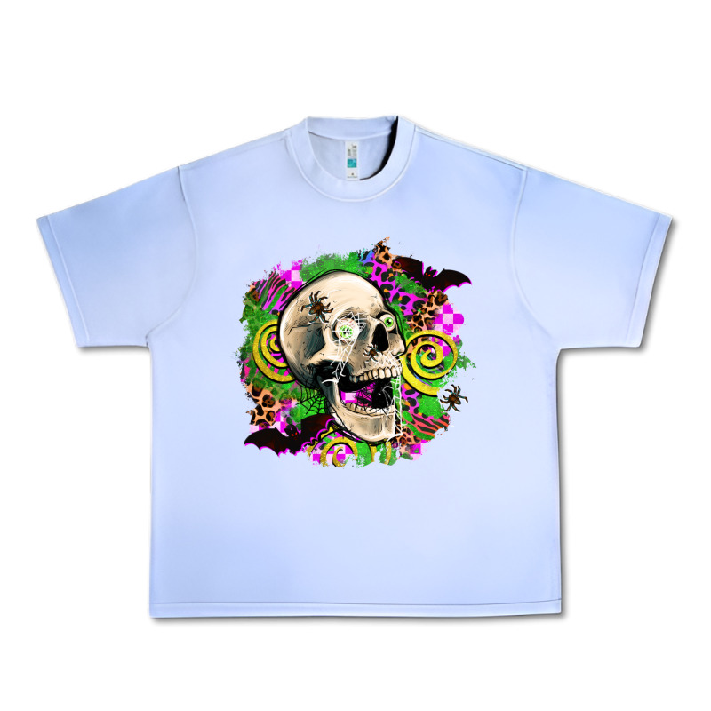 Halloween Skull Urban Heavy Tee by AdoDesignShop | Teevron