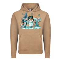 Vintage Coffee cute coffeecup snowmanand joy Vintage Hoodie - AdoDesignShop