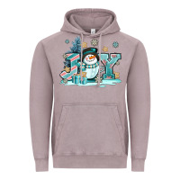 Vintage Zinc cute coffeecup snowmanand joy Vintage Hoodie - AdoDesignShop