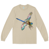 Mushroom Dragon Fly Long Sleeve Tee - LillyAllenDesigns