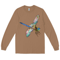 Toasted Coconut Dragon Fly Long Sleeve Tee - LillyAllenDesigns