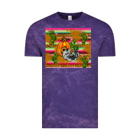Cloud Purple pumpkin Vintage Tee - JahusDesignShop