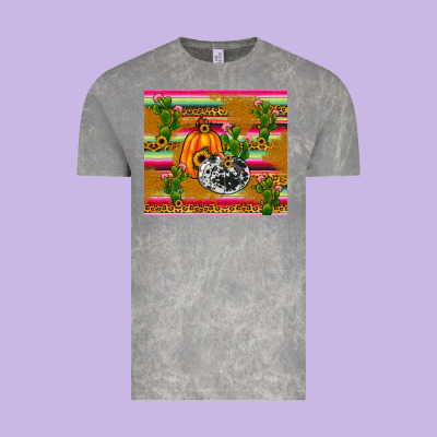 Pumpkin Vintage Tee Designed By Jahusdesignshop