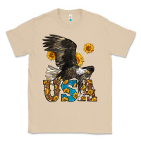 Mushroom Western Usa Eagle Classic Tee - LillyAllenDesigns