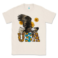 Natural Western Usa Eagle Classic Tee - LillyAllenDesigns