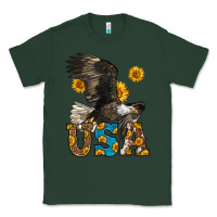 Sports Green Western Usa Eagle Classic Tee - LillyAllenDesigns