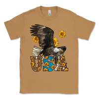 Toasted Coconut Western Usa Eagle Classic Tee - LillyAllenDesigns