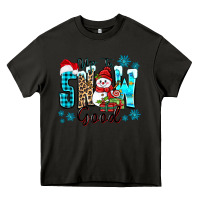 Asphalt up to snow good Heavy Core Tee - Zillion Design Studio