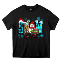 Black up to snow good Heavy Core Tee - Zillion Design Studio
