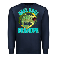 Navy reel cool grandpa Premium Sweatshirt - Jasminsmagicworld