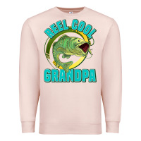 Pale Pink reel cool grandpa Premium Sweatshirt - Jasminsmagicworld