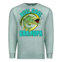 Seafoam reel cool grandpa Premium Sweatshirt - Jasminsmagicworld