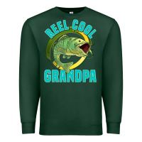 Sports Green reel cool grandpa Premium Sweatshirt - Jasminsmagicworld