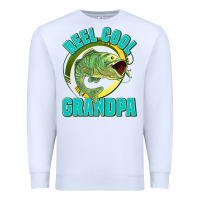 White reel cool grandpa Premium Sweatshirt - Jasminsmagicworld