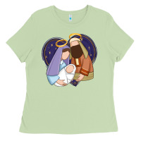 Matcha holy night jesus birth Ladies Tee - Zillion Design Studio