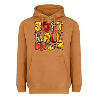 Softball Life Heavyweight Hoodie | Teevron
