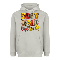 Moon Dust softball life Heavyweight Hoodie - Artiststas