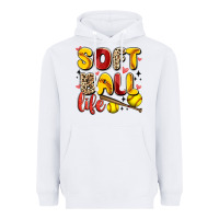 White softball life Heavyweight Hoodie - Artiststas