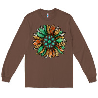 Chestnut thanksgiving fall sunflower Long Sleeve Tee - Jasminsmagicworld