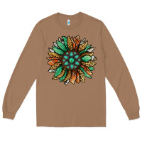 Toasted Coconut thanksgiving fall sunflower Long Sleeve Tee - Jasminsmagicworld
