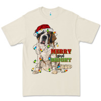 Bone merry and bright saint bernard Premium Tee - RanaPortraitStore