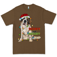 Cacao merry and bright saint bernard Premium Tee - RanaPortraitStore