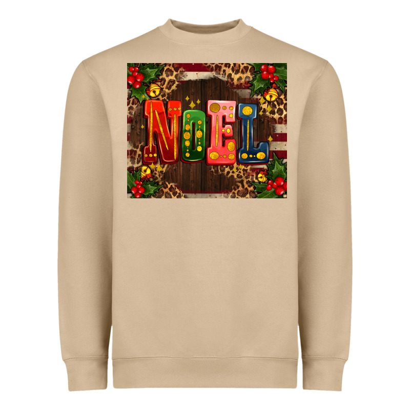 Noel Mistletoe Christmas Heavyweight Sweatshirt by AdoDesignShop | Teevron