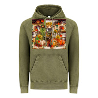 Vintage Olive fall heifer cow Vintage Hoodie - RanaPortraitStore