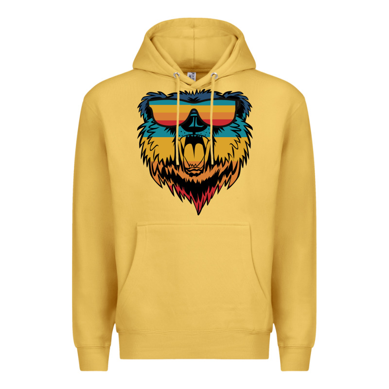 Retro Bear Premium Hoodie by Bettercallsaul | Teevron