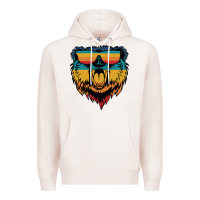 Pale Pink Retro bear Premium Hoodie - Bettercallsaul