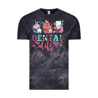 Cloud Black dental life with cupcakes Vintage Tee - AdoDesignShop