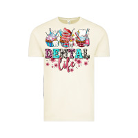 Vintage Arctic dental life with cupcakes Vintage Tee - AdoDesignShop