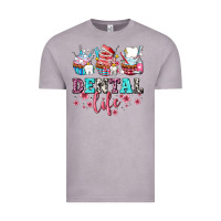 Vintage Zinc dental life with cupcakes Vintage Tee - AdoDesignShop