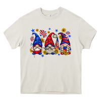 American Gnomes With Sunflowers Heavy Core Tee | Teevron