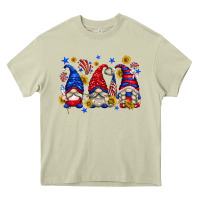 Mossy American gnomes with sunflowers Heavy Core Tee - texasbilliewilder