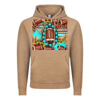 Vintage Coffee football leopard turquoise gemstone sunflower Vintage Hoodie - JahusDesignShop