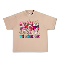 Burro in october we wear pink cancer ribbon with teeth Urban Heavy Tee - AdoDesignShop