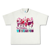 Pistachio in october we wear pink cancer ribbon with teeth Urban Heavy Tee - AdoDesignShop