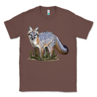 Chestnut Gray Fox Classic Tee - LillyAllenDesigns